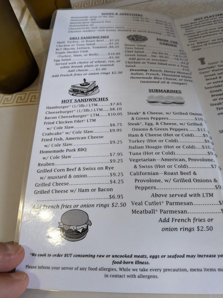 Twenty Four Hundred Diner Menu image 3